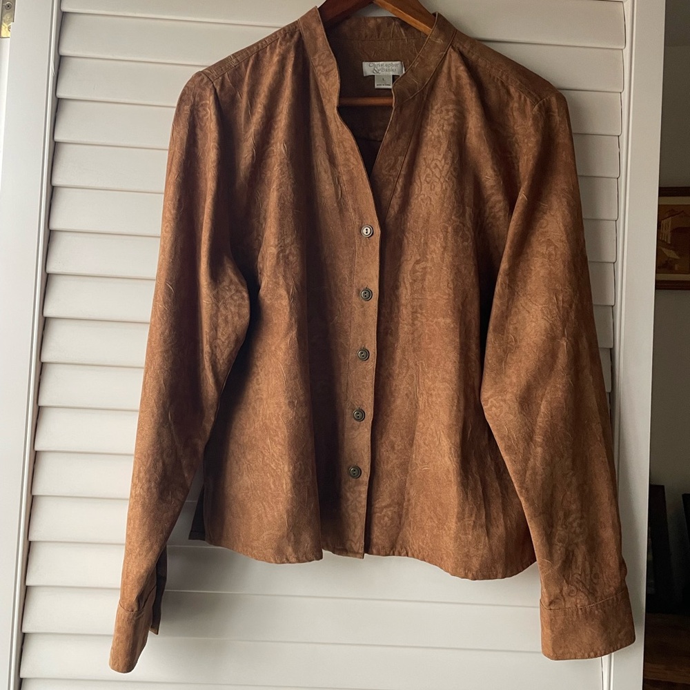 Christopher & Banks Brown Jacket